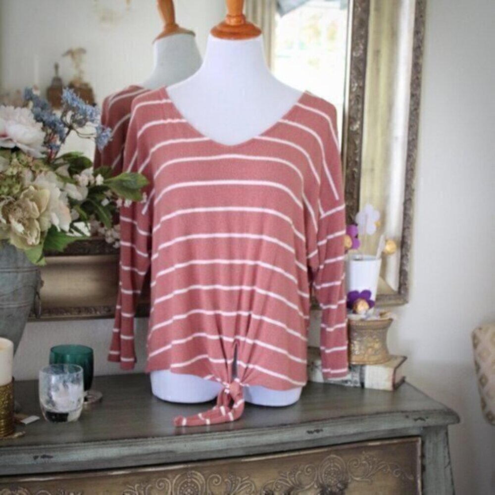 Papermoon top sweater Large Super soft rose colored top